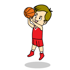 Junior Basketball Player