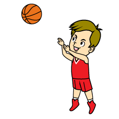 Junior Basketball Player