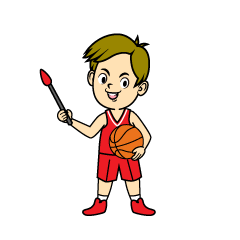 Junior Basketball Player