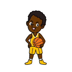Boy Basketball Player