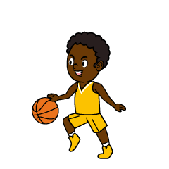 Boy Basketball Player