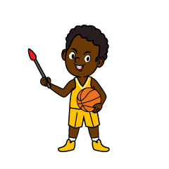Boy Basketball Player