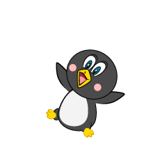 Pingüino sorprendente
