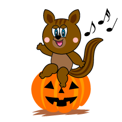 Halloween Squirrel