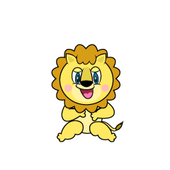 Sitting Lion