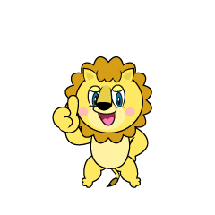 Thumbs up Lion