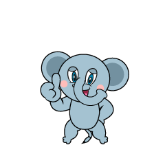 Thumbs up Elephant