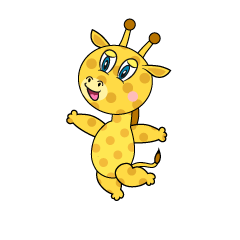 Jumping Giraffe