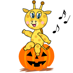 Halloween Giraffe