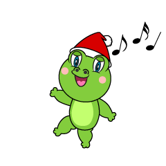 Santa Frog