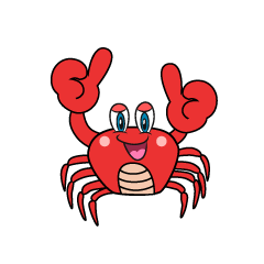 Thumbs up Crab