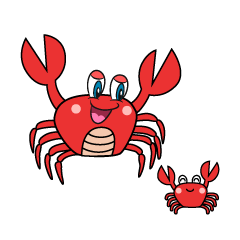 Crab Parent and Child