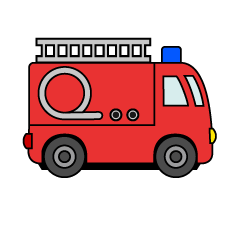 Cute Fire Engine