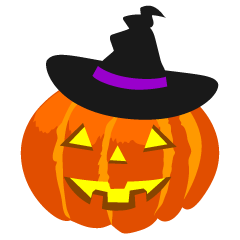 Witch Hat Halloween Pumpkin