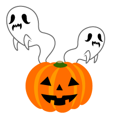 Calabaza y fantasmas