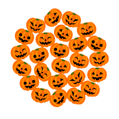 A lot of Pumpkins Circle