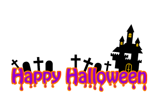 Castillo Feliz Halloween Texto