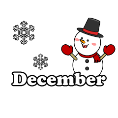 Snowman December