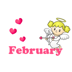 Ángel encantador febrero
