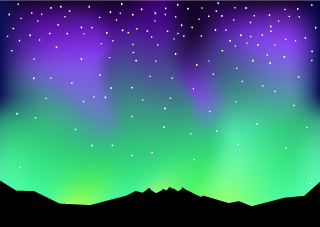 Aurora Night Sky
