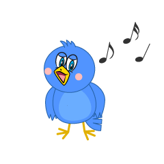 Singing Blue Bird