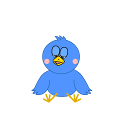 Relaxing Blue Bird