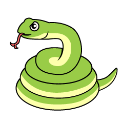 Lado de la bobina de serpiente