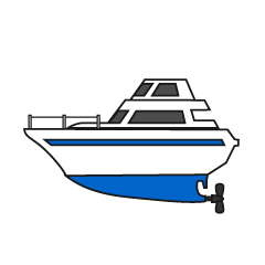 Barco de crucero simple