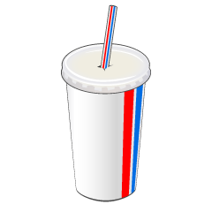 Paper Cup Juice