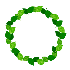 Green Leaf Wreath