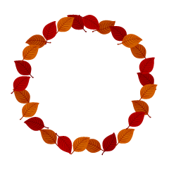 Fallen Leaf Wreath