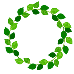 Green Leaf Wreath