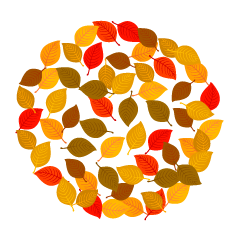 Fallen Leaves Wreath