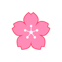Símbolo de flor de cerezo