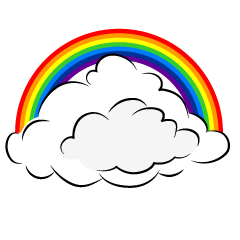 Nube arcoiris