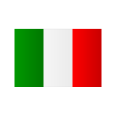 Bandera de italia