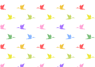 Fondo de pantalla de pájaros acuáticos coloridos