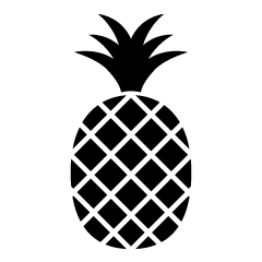 Icono de piña