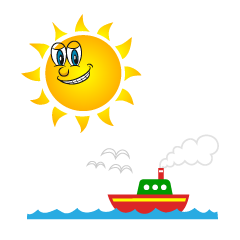 Sun and Ship