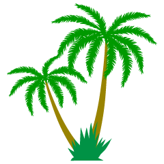 Dos palmeras
