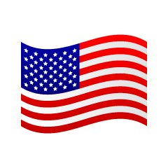 Swinging USA Flag