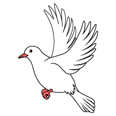 Flying Dove