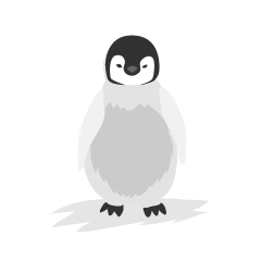 Pingüino infantil