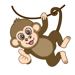 Hanging Monkey