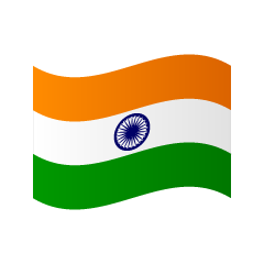 Waving India Flag