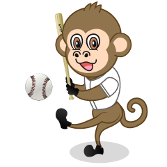 Baseball Monkey