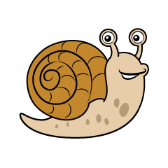 Caracol marrón