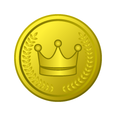 Gold Crown Coin