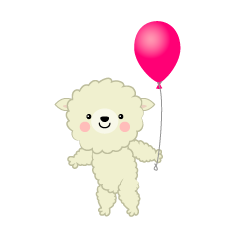 Sheep with Balloon