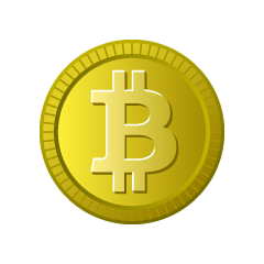Moneda de oro Bitcoin
